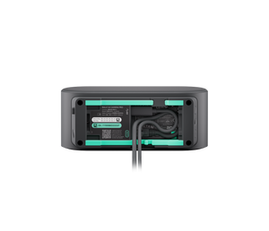 Rally AI Camera Graphite - back view with ports