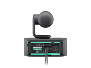 Rally AI Camera Pro Graphite - rear panel showing cable connections