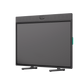 Logitech Rally Board 65, graphite, angled view