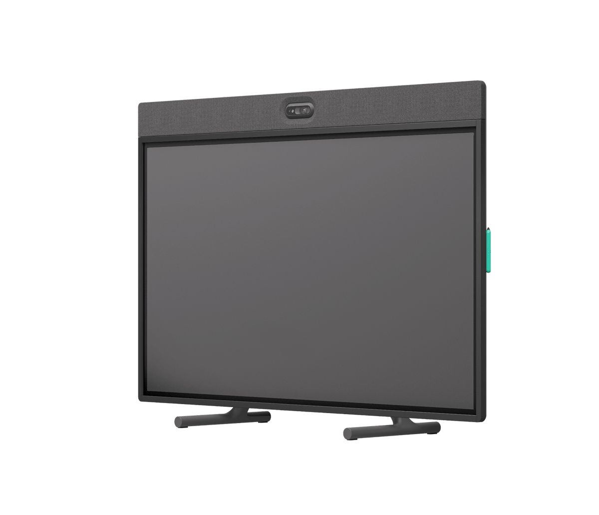 Logitech Rally Board 65, graphite, angled view