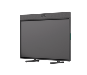 Logitech Rally Board 65, graphite, angled view