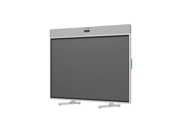 Rally Board 65 - White additional view showing connectivity