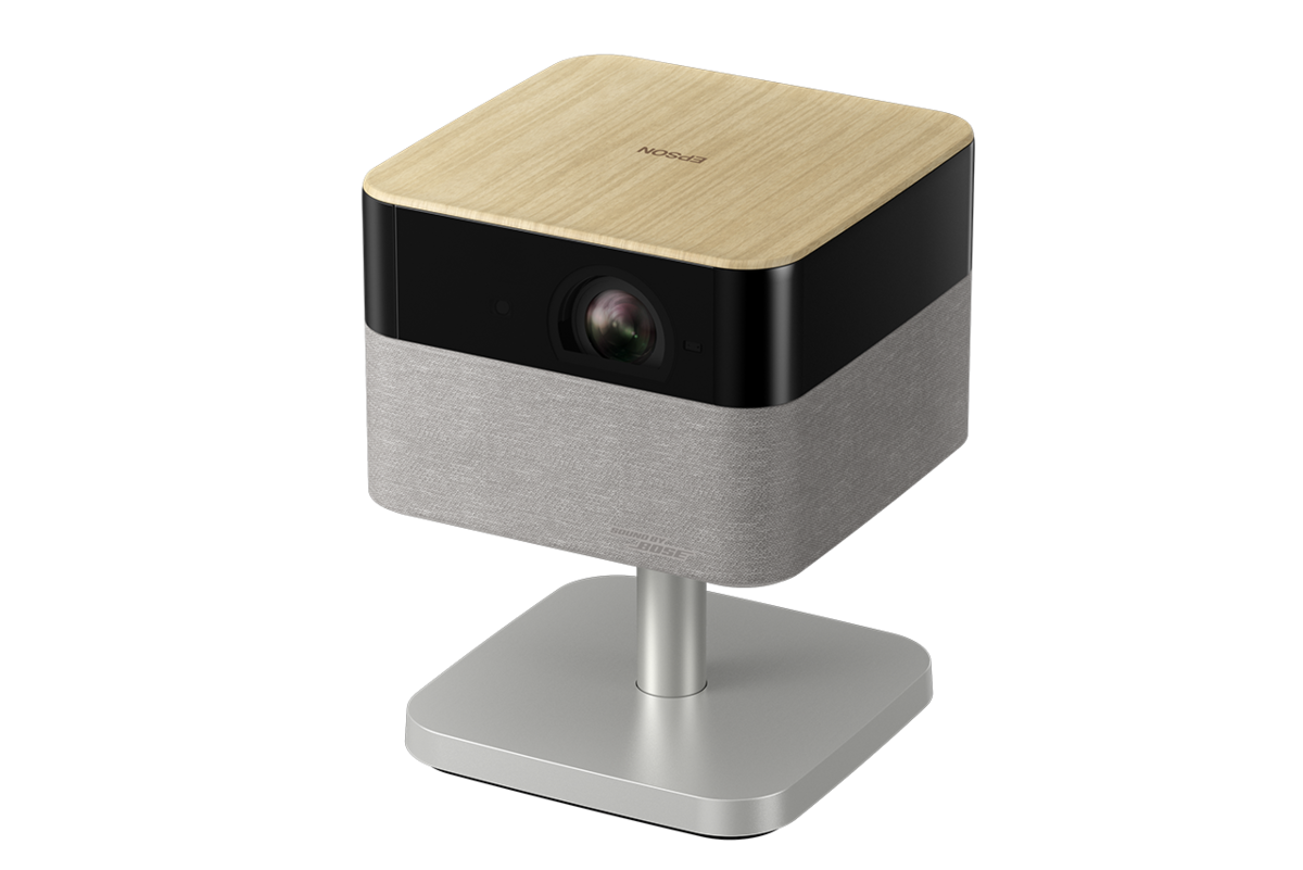 Epson Lifestudio Flex Plus EF-72 - side view on adjustable stand