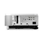 Epson EpiqVision Ultra LS800 - side panel opened showing ports and connections