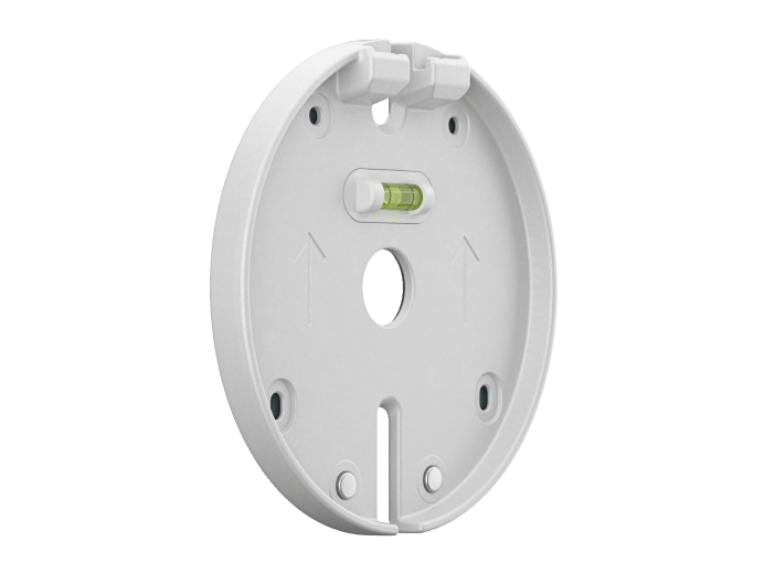 Logitech Scribe Glass Mount - angled mounting view