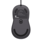 Logitech M520 for Business Graphite mouse underside showing USB-C connector