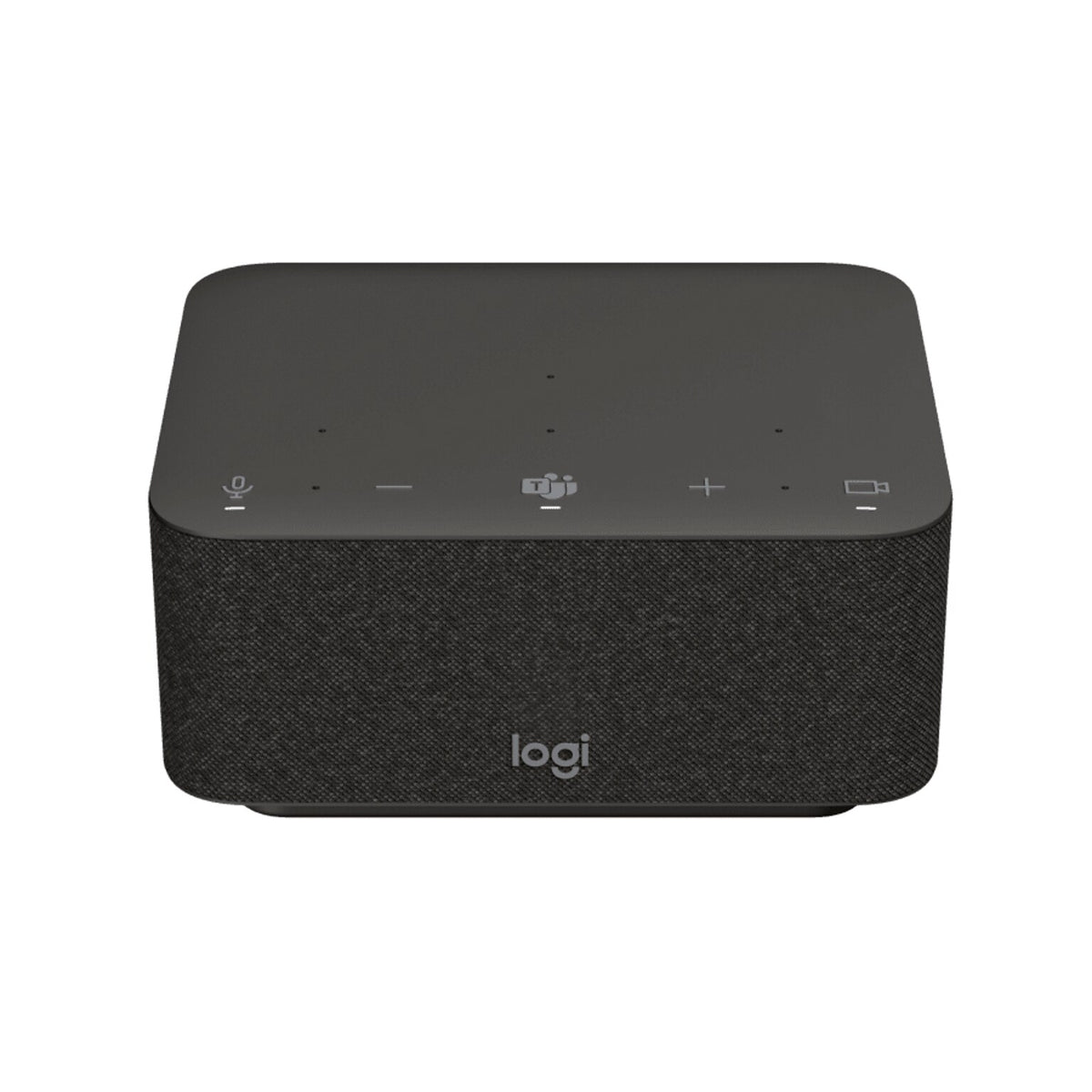 Logi Dock Graphite MSFT Teams - alternate angle