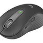 Logitech Signature M650 L for Business Graphite - angled top/side view