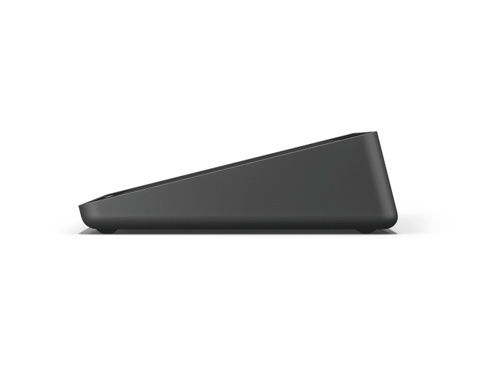 Logitech Tap touch controller - angle view