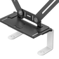 Logitech TV Mount for Video Bars - VESA mounting hardware/swing-arm view