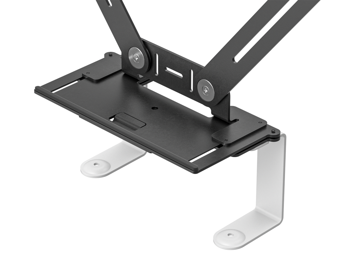 Logitech TV Mount for Video Bars - VESA mounting hardware/swing-arm view