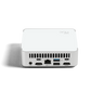 PC with MS Teams Rooms (ASUS Intel NUC mini PC) - rear I/O ports panel (power, Thunderbolt/USB-C, HDMI, 2.5G Ethernet, USB-A)