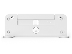 Wall Mount for Video Bars - close-up of twist-to-lock attachment mechanism
