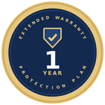 1-Year Extended Warranty Protection Plan badge