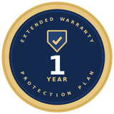 1-Year Extended Warranty Protection Plan badge