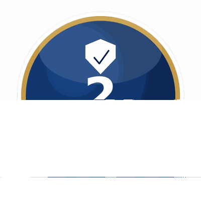 2-Year Extended Warranty Protection Plan badge