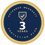 3-Year Extended Warranty Protection Plan badge