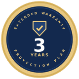 3-Year Extended Warranty Protection Plan badge