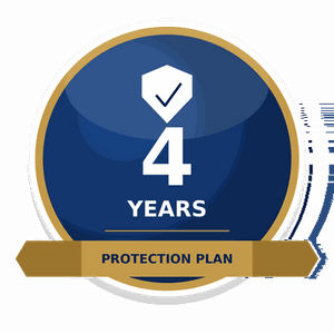 4-Year Extended Warranty Protection Plan badge