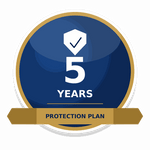 5-Year Extended Warranty Protection Plan badge