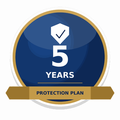 5-Year Extended Warranty Protection Plan badge