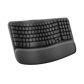 Logitech Wave Keys for Business Graphite - alternate angle view