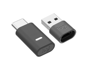 Zone Wireless 2 Graphite UC - USB-A Bluetooth receiver and USB-C charging port